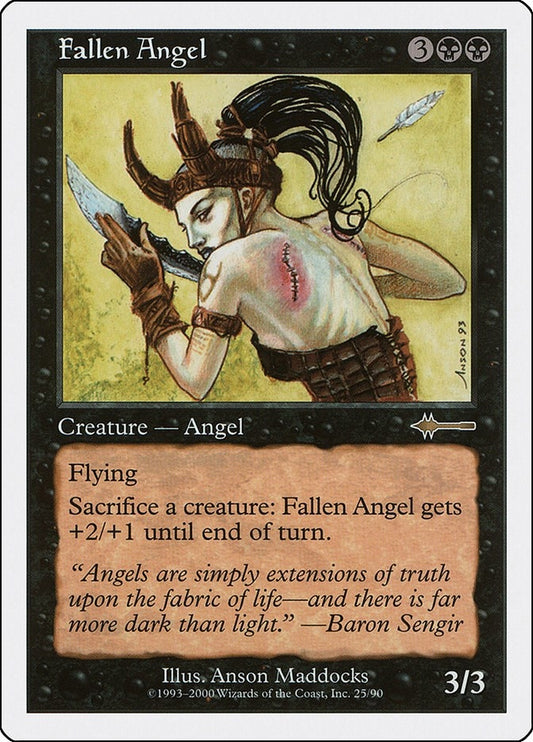Image for Fallen Angel (25) - Magic: The Gathering