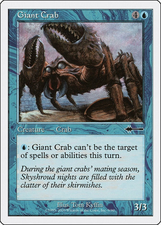 Image for Giant Crab (9) - Magic: The Gathering