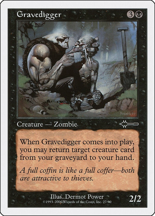 Image for Gravedigger (27) - Magic: The Gathering