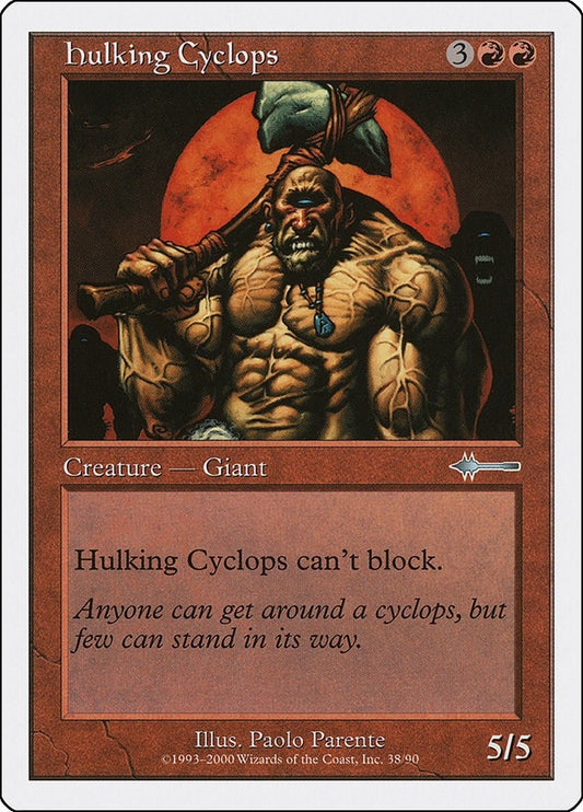 Image for Hulking Cyclops (38) - Magic: The Gathering
