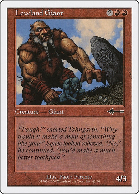 Image for Lowland Giant (42) - Magic: The Gathering