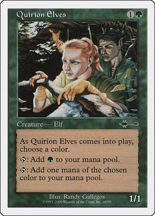Image for Quirion Elves (60) - Magic: The Gathering