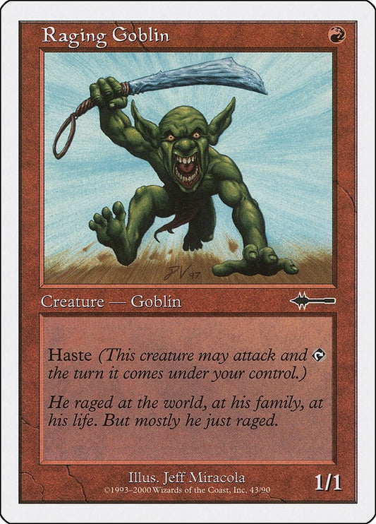 Image for Raging Goblin (43) - Magic: The Gathering