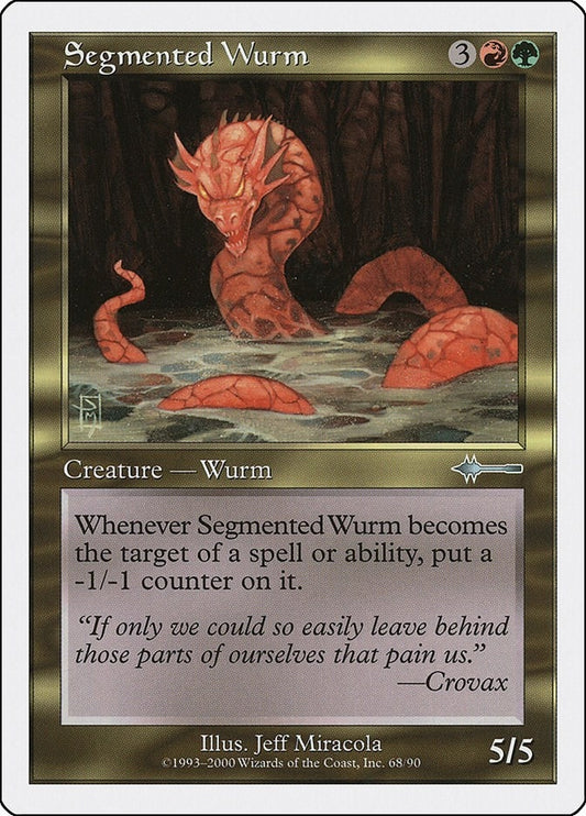 Image for Segmented Wurm (68) - Magic: The Gathering