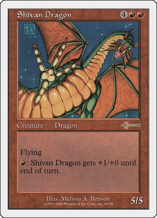 Image for Shivan Dragon (44) - Magic: The Gathering