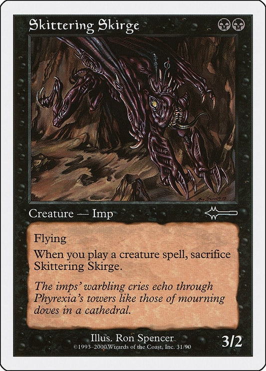 Image for Skittering Skirge (31) - Magic: The Gathering