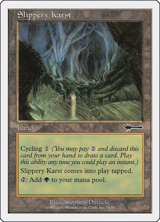 Image for Slippery Karst (76) - Magic: The Gathering