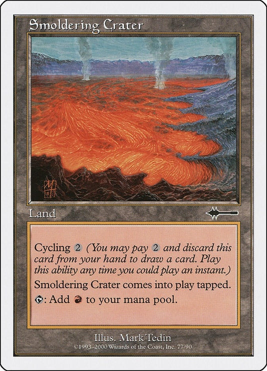 Image for Smoldering Crater (77) - Magic: The Gathering