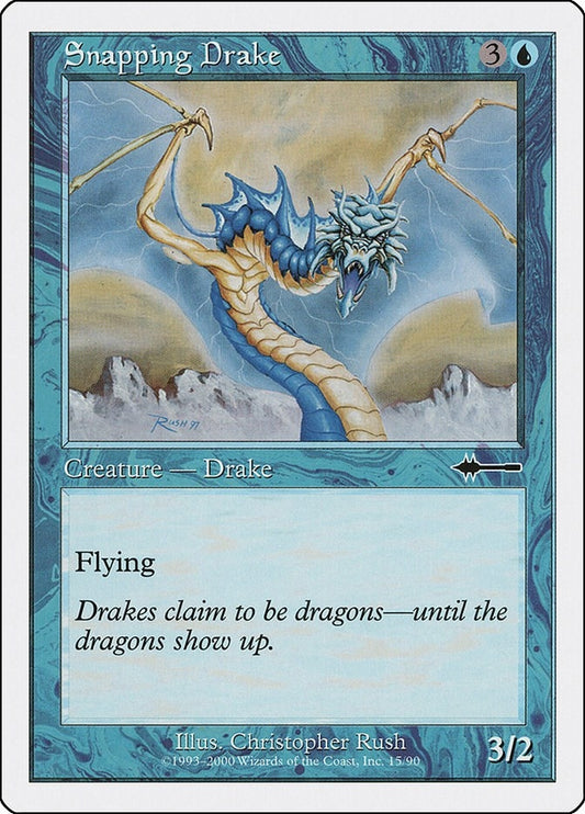 Image for Snapping Drake (15) - Magic: The Gathering