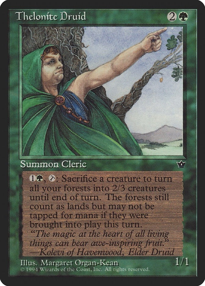Image for Thelonite Druid - Magic: The Gathering