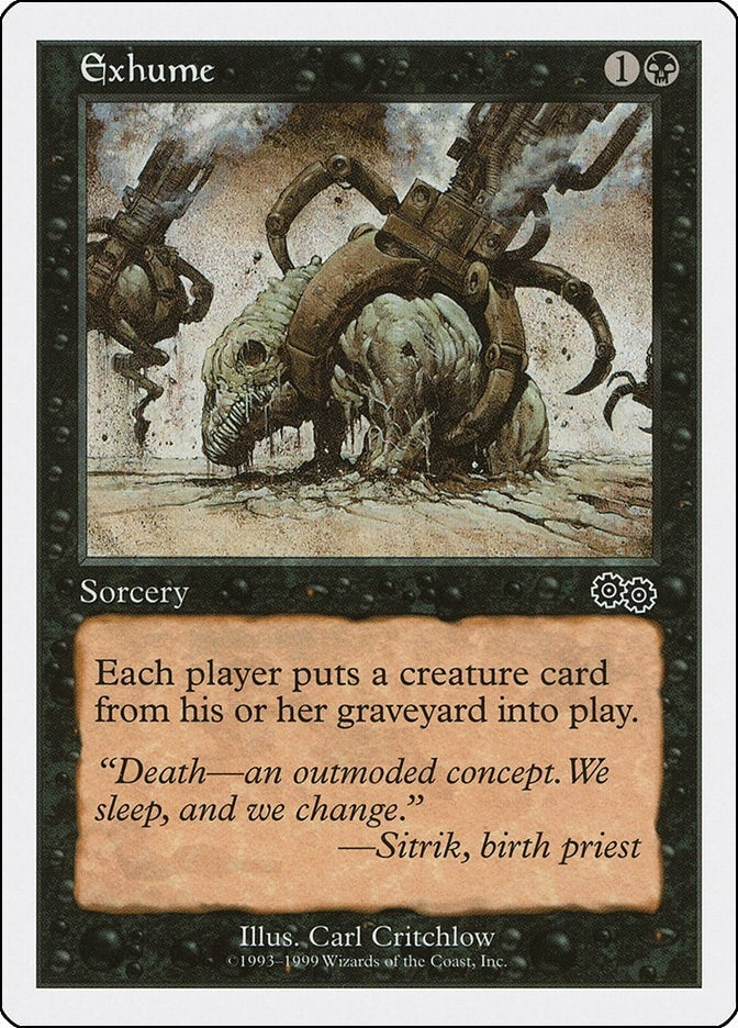 Image for Exhume - Magic: The Gathering