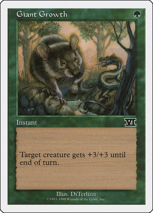 Image for Giant Growth - Magic: The Gathering