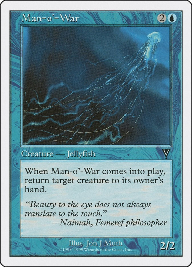 Image for Man-o'-War - Magic: The Gathering
