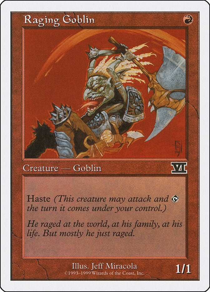 Image for Raging Goblin - Magic: The Gathering