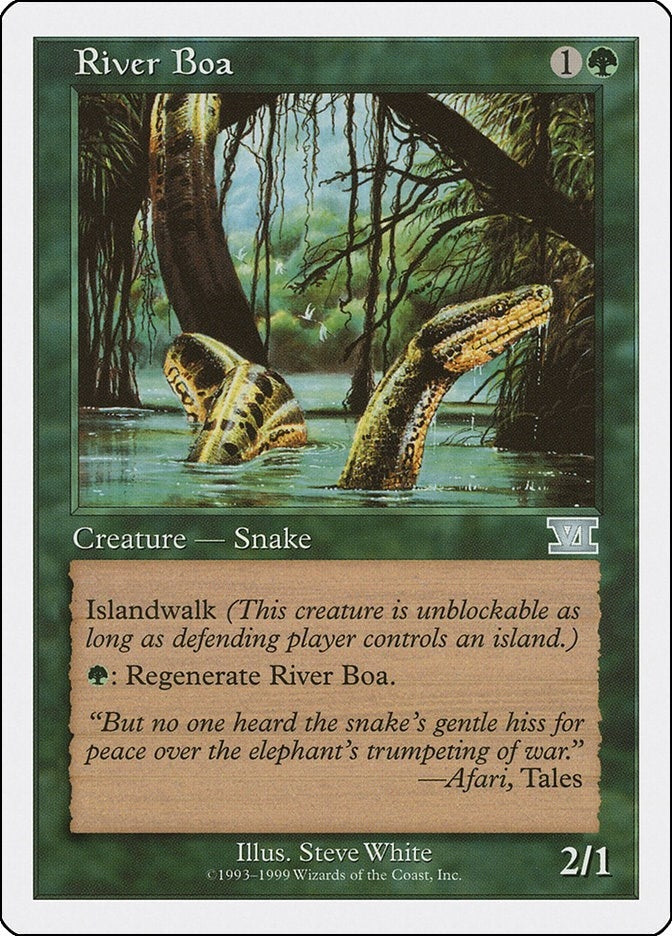 Image for River Boa - Magic: The Gathering