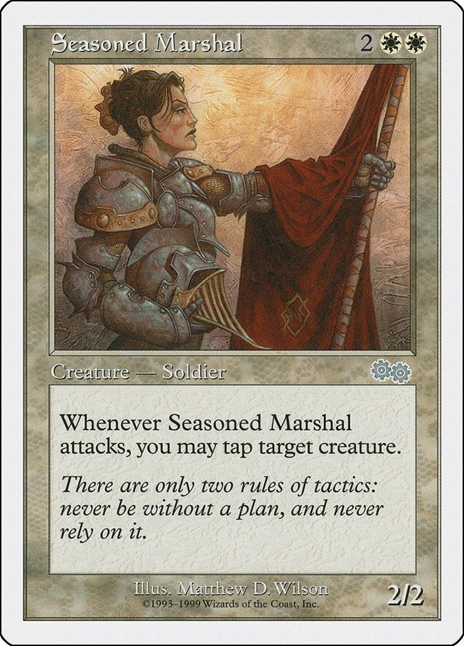 Image for Seasoned Marshal - Magic: The Gathering