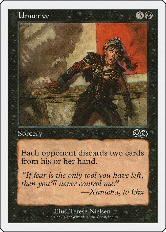Image for Unnerve - Magic: The Gathering