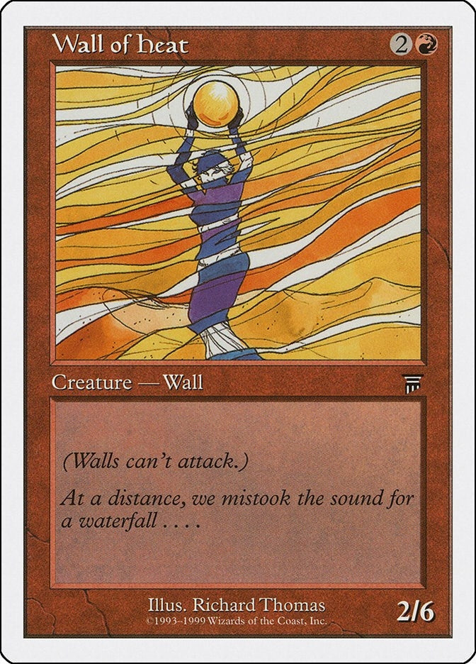 Image for Wall of Heat - Magic: The Gathering