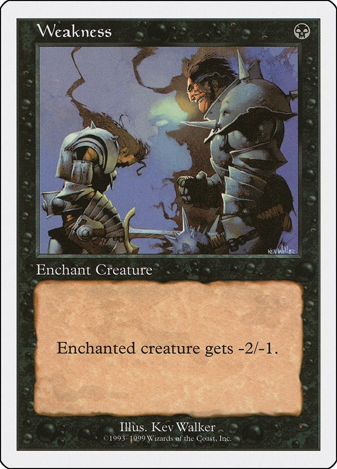 Image for Weakness - Magic: The Gathering