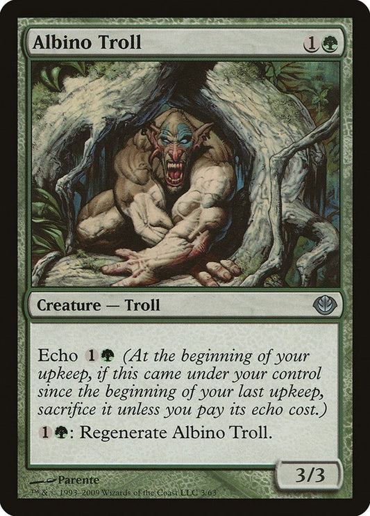Image for Albino Troll (3) - Magic: The Gathering