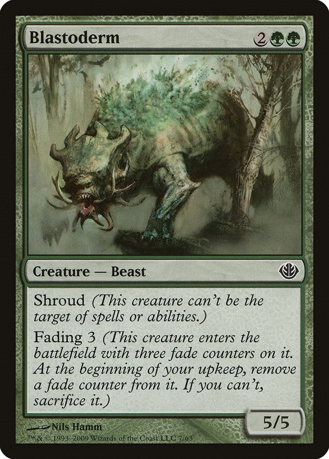 Image for Blastoderm (7) - Magic: The Gathering