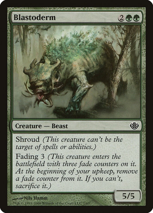 Image for Blastoderm (7) - Magic: The Gathering