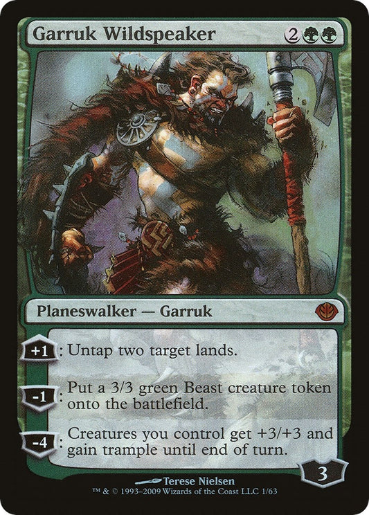 Image for Garruk Wildspeaker (1) - Magic: The Gathering