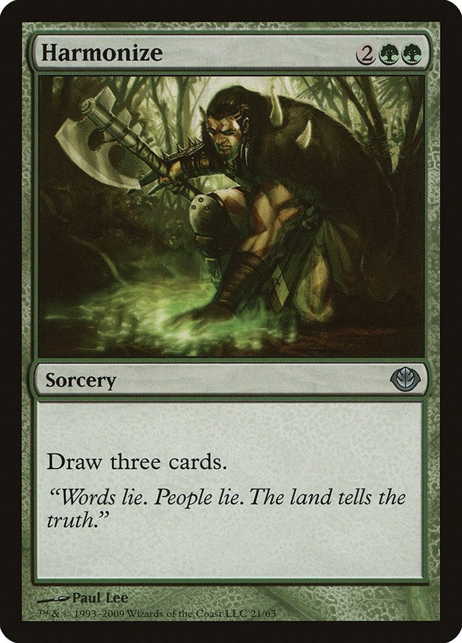 Image for Harmonize (21) - Magic: The Gathering