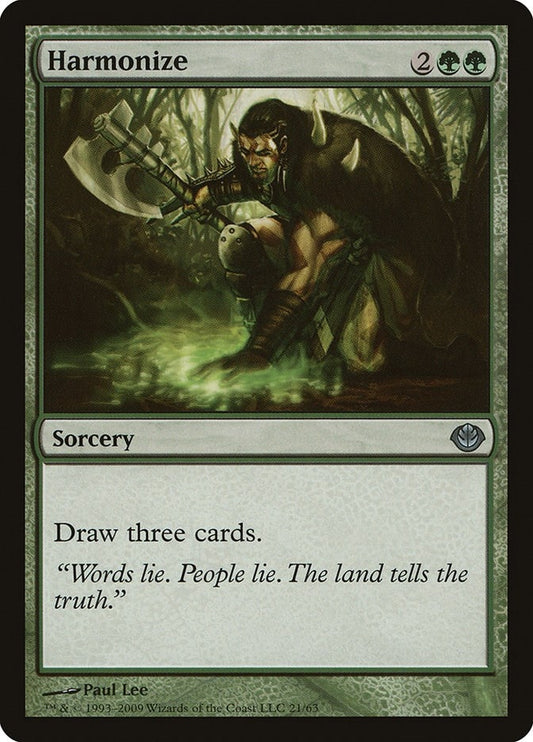 Image for Harmonize (21) - Magic: The Gathering