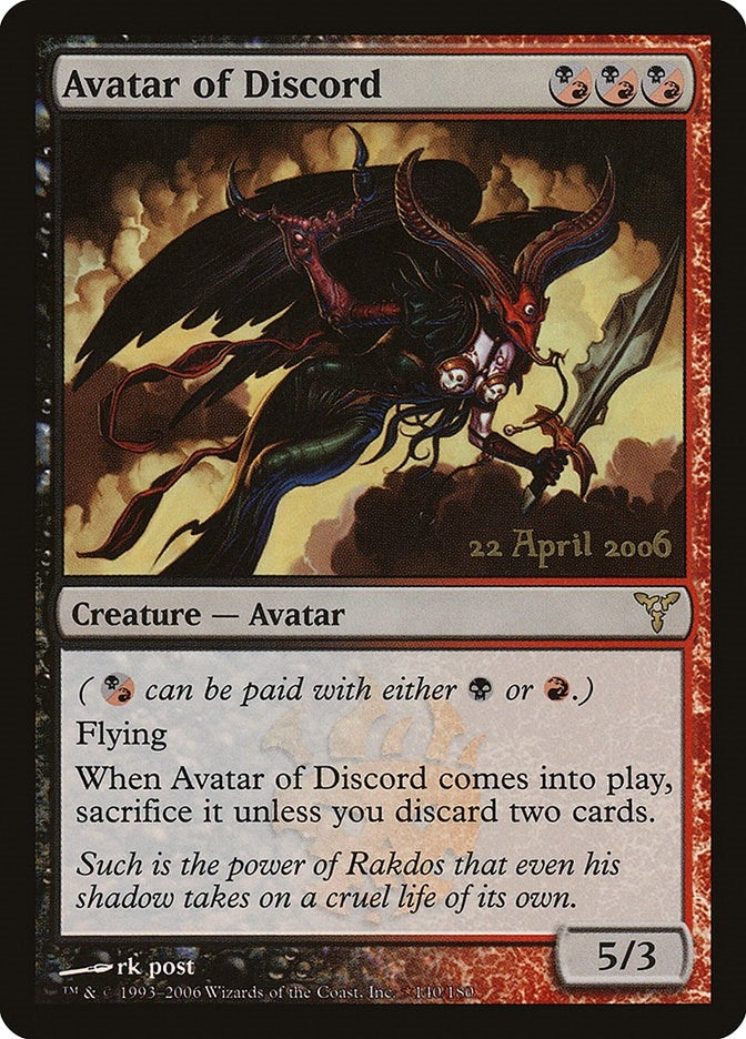Image for Avatar of Discord (29) - Magic: The Gathering