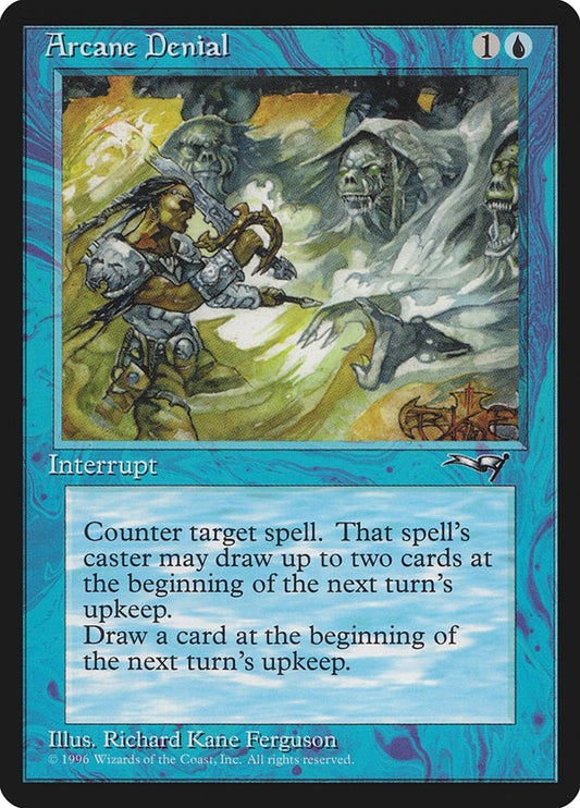 Image for Arcane Denial (Sword) (33) - Magic: The Gathering