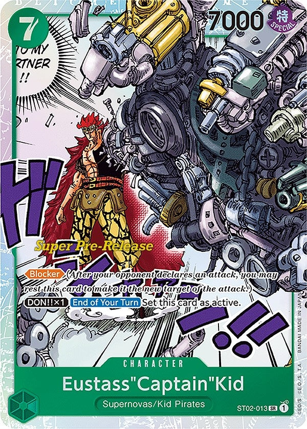 Image for Eustass"Captain"Kid (013) (ST02-013) - One Piece Card Game