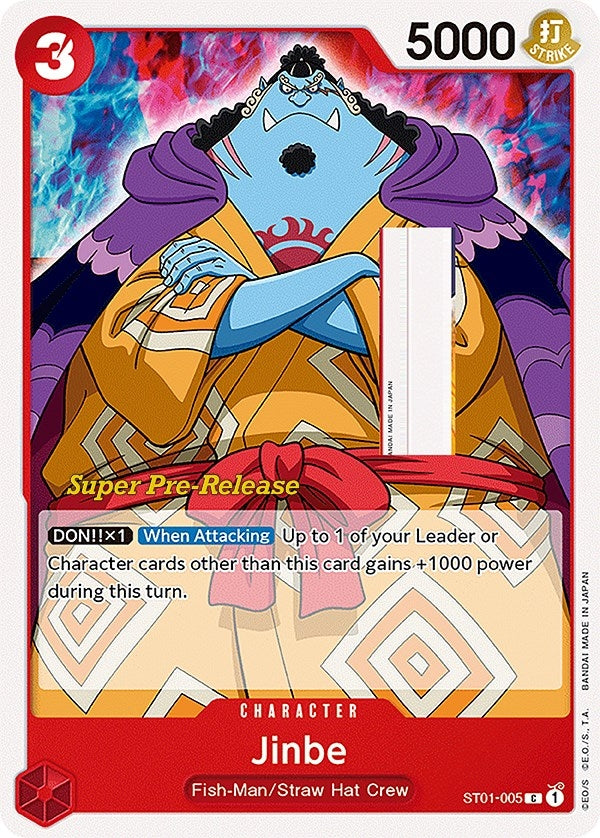 Image for Jinbe (ST01-005) - One Piece Card Game