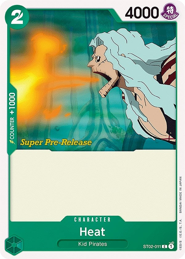 Image for Heat (ST02-011) - One Piece Card Game