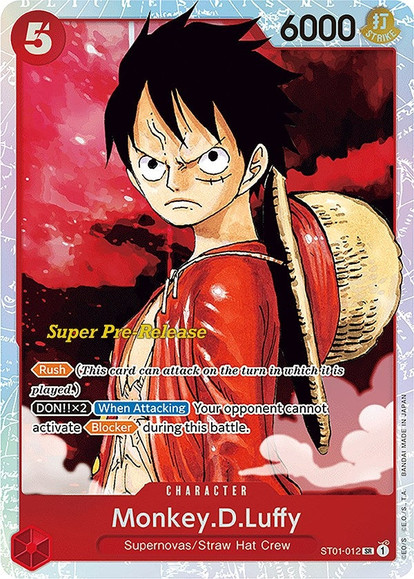 Image for Monkey.D.Luffy (012) (ST01-012) - One Piece Card Game