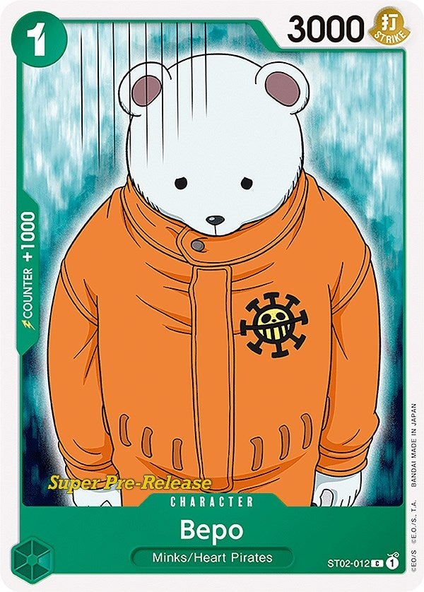 Image for Bepo (ST02-012) - One Piece Card Game