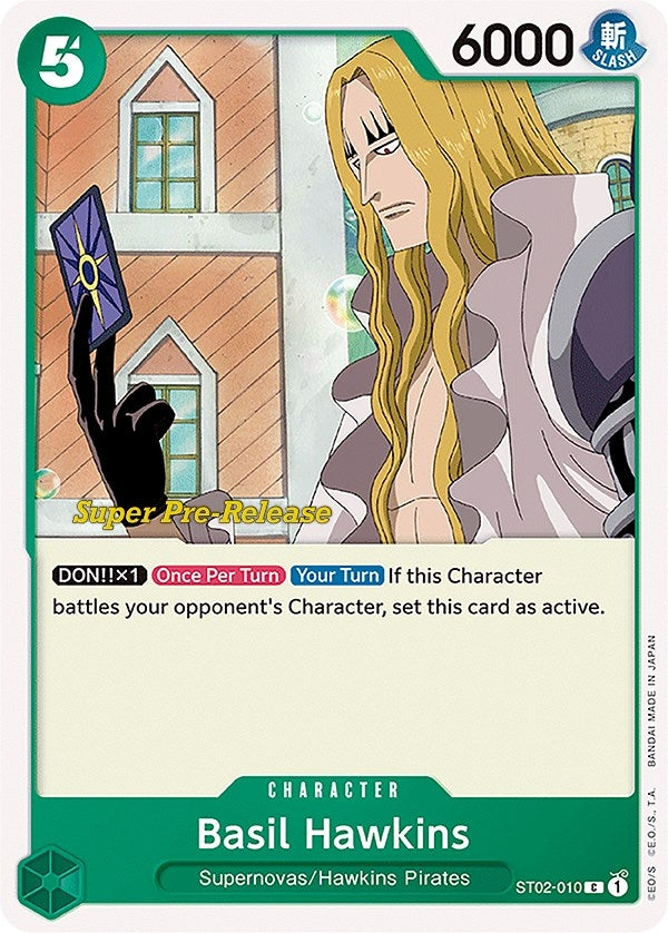 Image for Basil Hawkins (ST02-010) - One Piece Card Game
