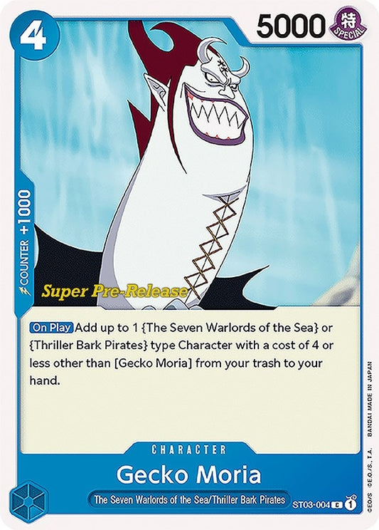 Image for Gecko Moria (ST03-004) - One Piece Card Game