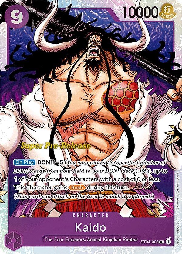 Image for Kaido (003) (ST04-003) - One Piece Card Game