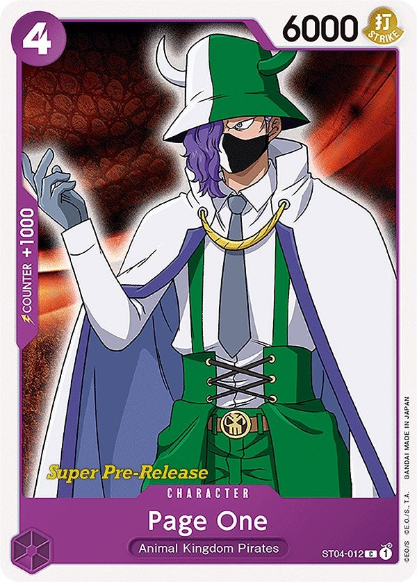 Image for Page One (ST04-012) - One Piece Card Game