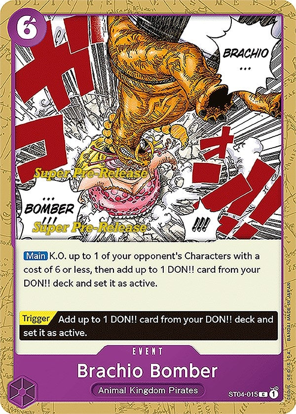 Image for Brachio Bomber (ST04-015) - One Piece Card Game