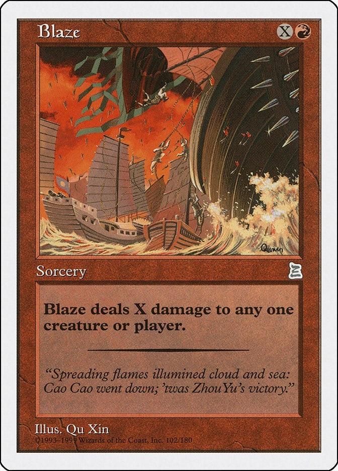 Image for Blaze (102) - Magic: The Gathering
