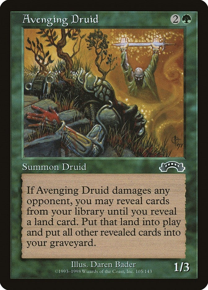 Image for Avenging Druid (105) - Magic: The Gathering