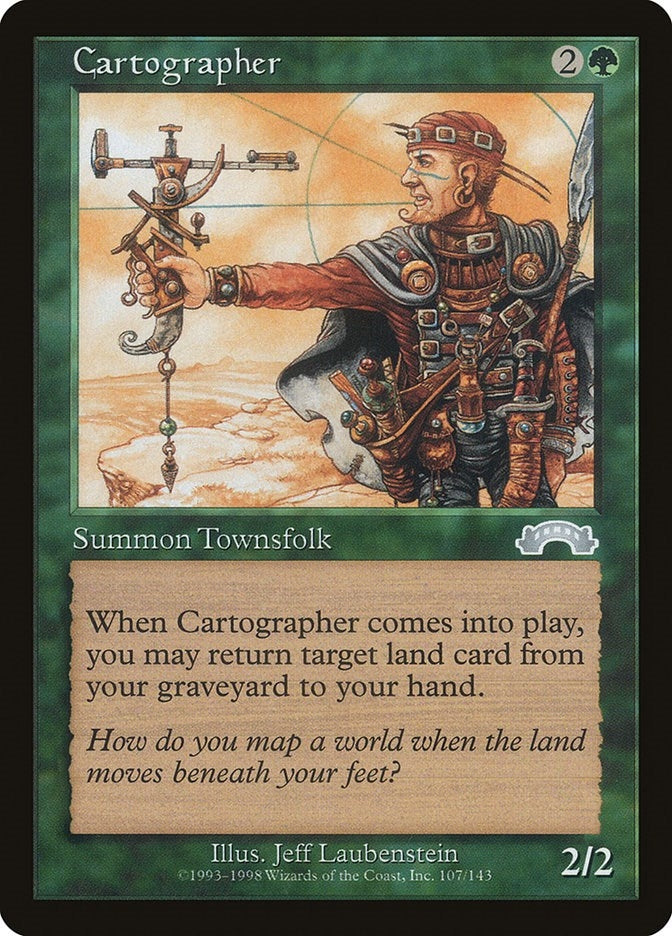 Image for Cartographer (107) - Magic: The Gathering
