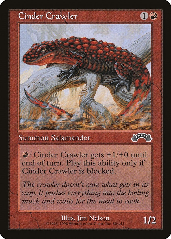 Image for Cinder Crawler (80) - Magic: The Gathering