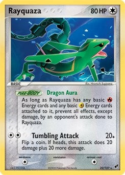 Image for Rayquaza (022/107) - Pokemon