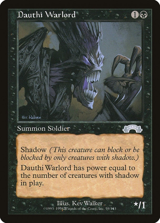 Image for Dauthi Warlord (59) - Magic: The Gathering