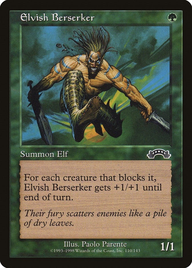 Image for Elvish Berserker (110) - Magic: The Gathering