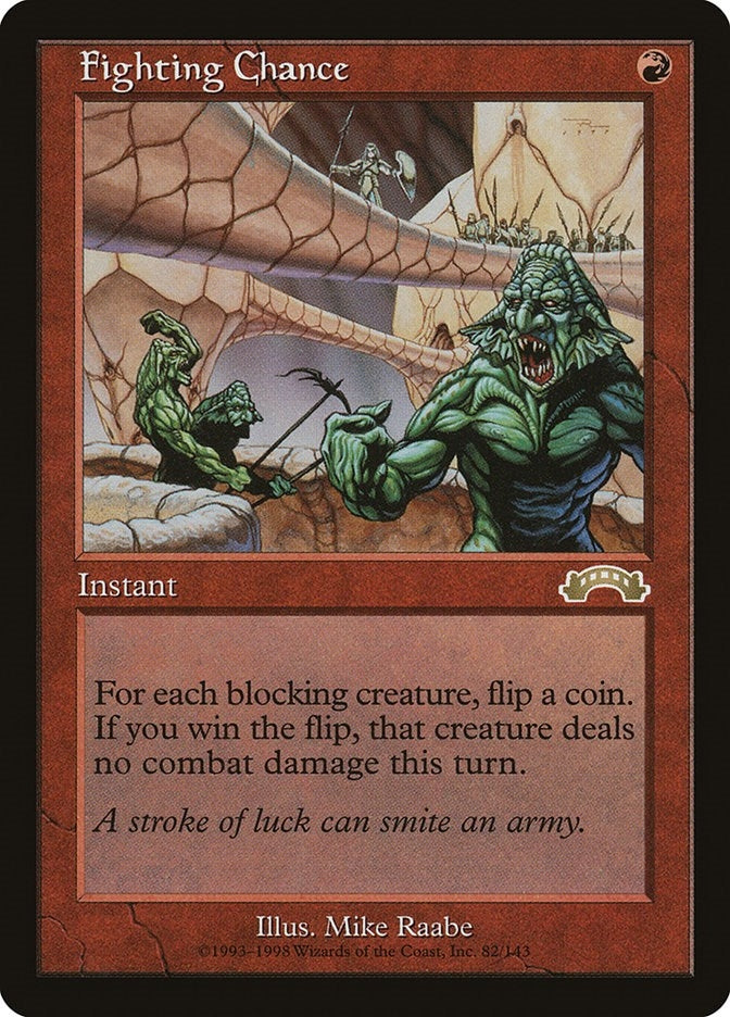 Image for Fighting Chance (82) - Magic: The Gathering