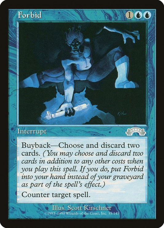Image for Forbid (35) - Magic: The Gathering